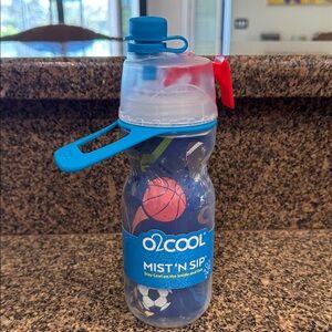 O2COOL Mist 'N Sip Sports Water Bottle